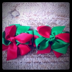 Holiday Hair Bows